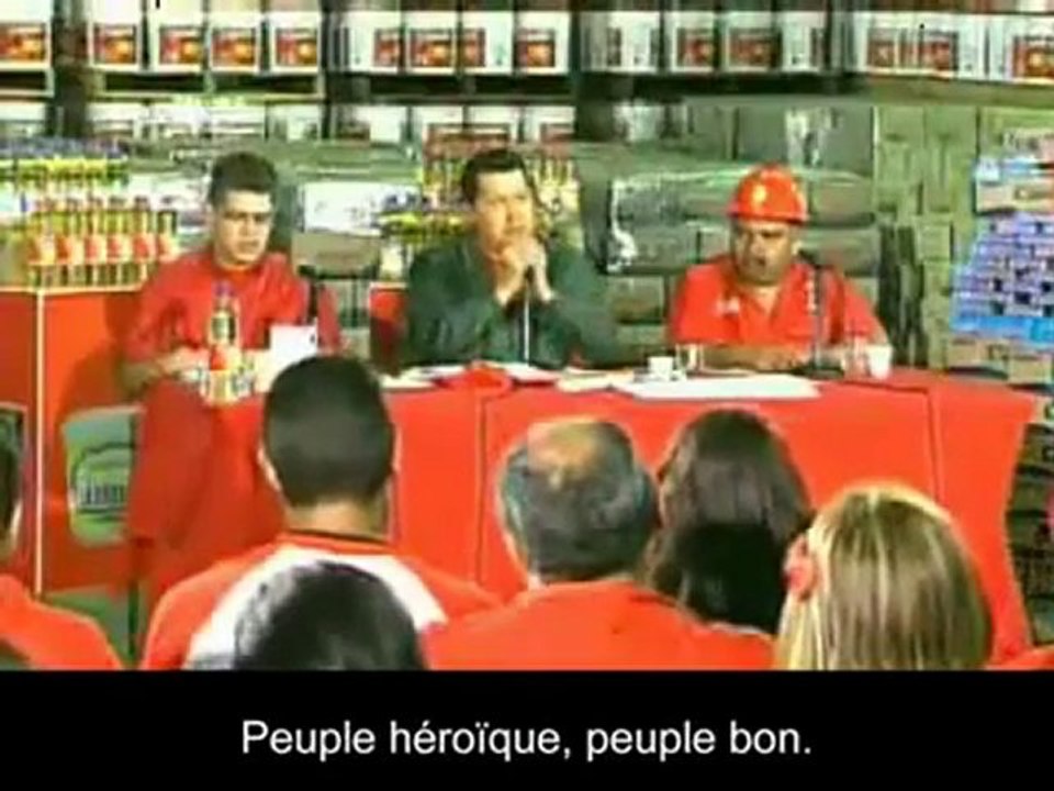 Colère de Hugo Chavez sur l'attaque  par ISRAEL