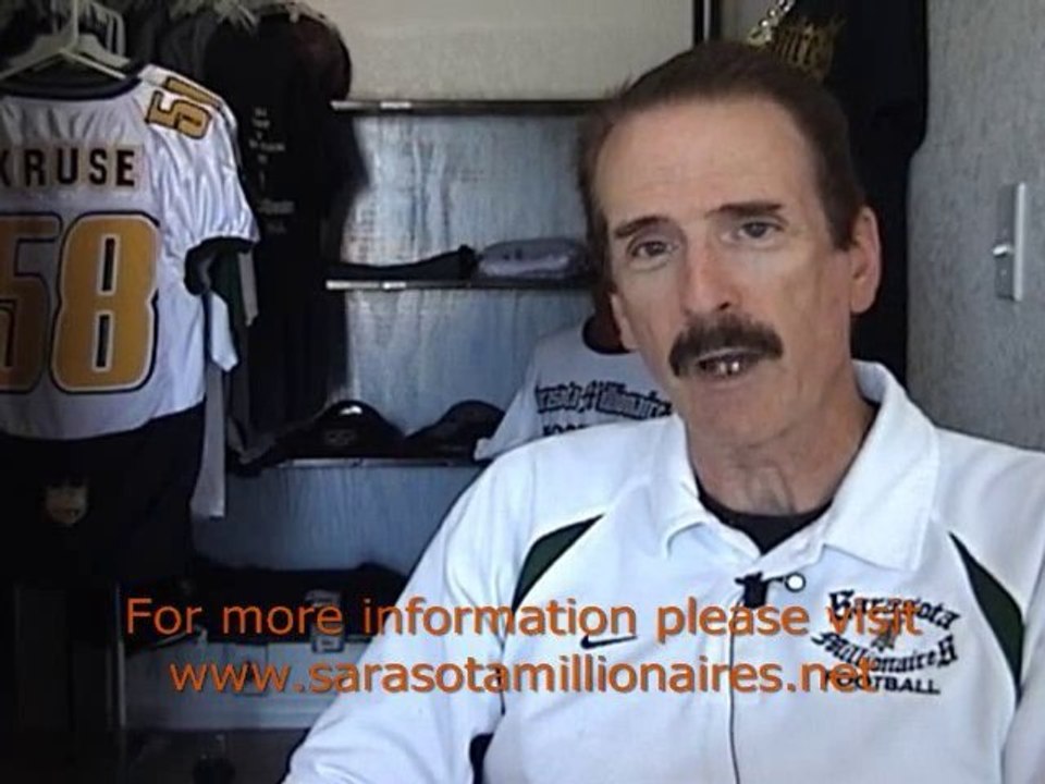 Sarasota Millionaires Football Spotlight-Community Service