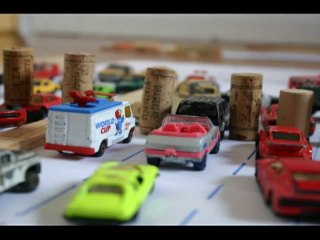 Stop motion petites voitures