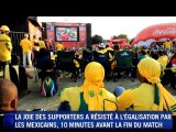 Afrique du Sud-Mexique: match nul mais joie du public