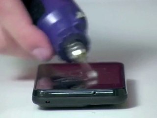 Droid Incredible Scratch Test