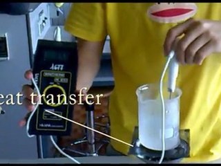 Calorimetry - The water equivalent of the calorimeter