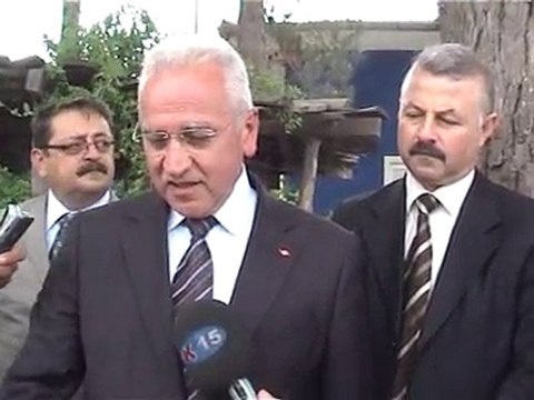 Başkan Akkaya, atık pil konusunda basın açıklaması yaptı