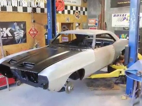 1969 Pontiac Firebird Routy Sheetmetal Install Video V8TV