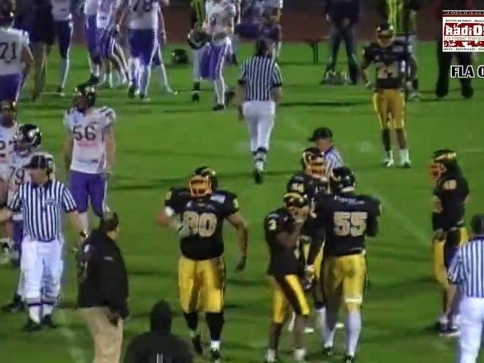 FLASH VS VIKINGS EUROBOWL 2EME MI TEMPS