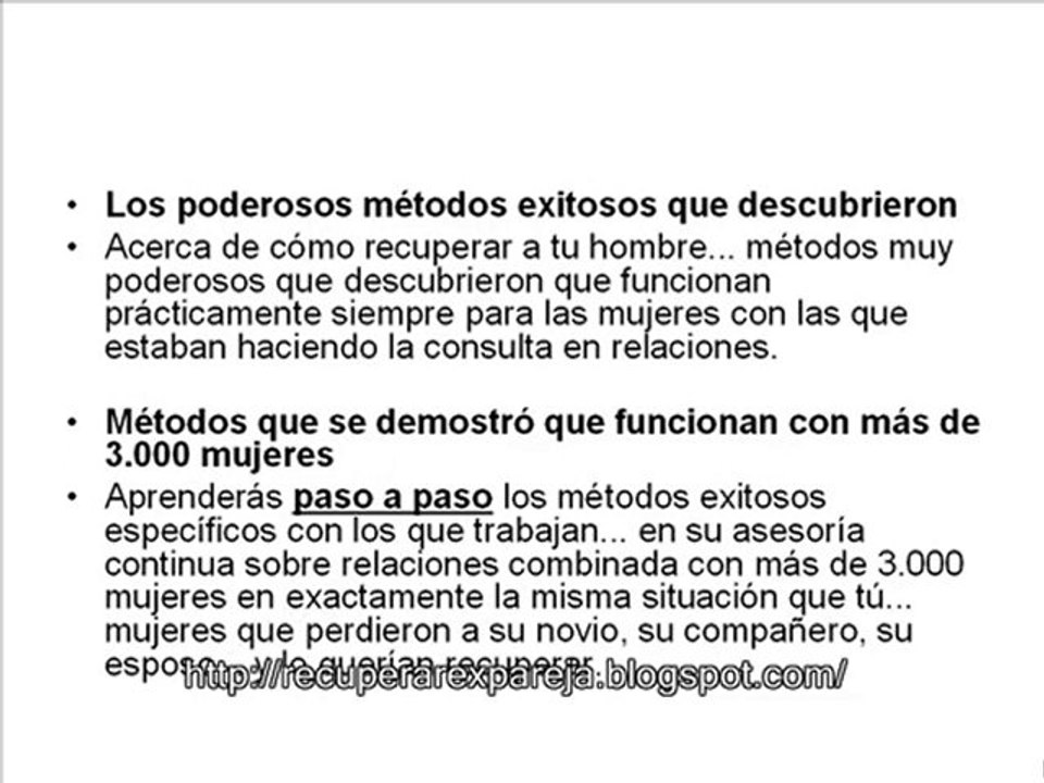 Recuperar Hombre Marido Esposo Novio