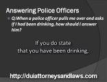 Baltimore DUI Attorneys - Answering Officers