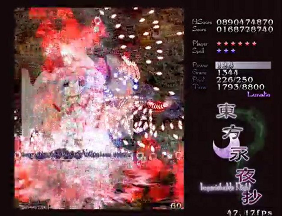 [Touhou] Imperishable Night : Stage 1 à 6 en Lunatic (p1/2)