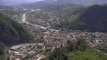 Digne les bains depuis le rocher de neuf heures