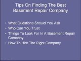 Kansas City Basement Repair