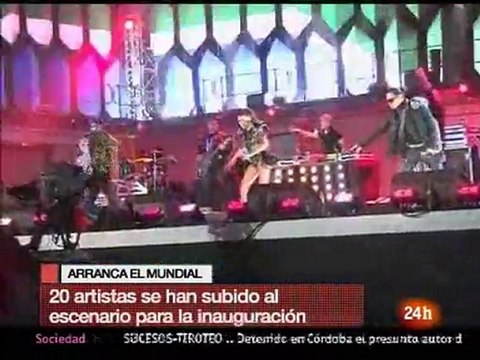 Shakira Black Eyed Peas dan el pistoletazo de salida al Mun