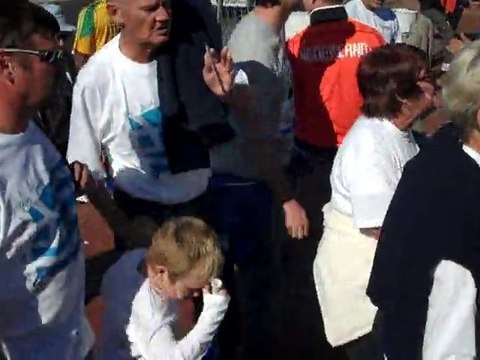 Εικόνες πριν από τη σέντρα Ελλάδα - Ν. Κορέα