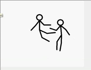 Kendi Yaptığım Küçün Bir Çöp Adam Çizgifilm :)