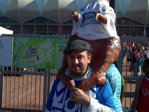 Εικόνες πριν από τη σέντρα Ελλάδα - Ν. 4