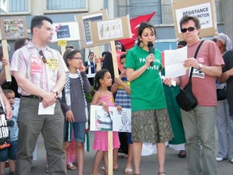 Rassemblement Palestine-Evreux le 4 juin 2010
