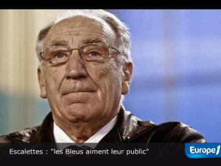 "Les Bleus aiment le public"