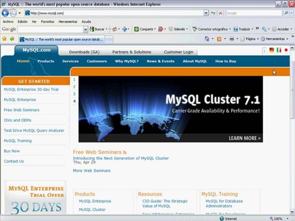Conectar Java y MySql con Eclipse - Parte I - Video 2/2