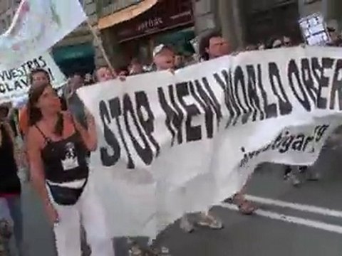 5/MANIFESTACION BILDERBERG SITGES BARCELONA ESPAÑA