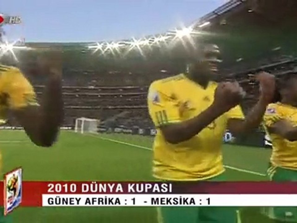 Güney Afrika 1-1 Meksika (11.06.2010) [Özet] [HQ] [HQ]