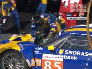 24h du mans crash dumbreck zollinger