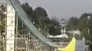 Trampoline Ski Jump Fail