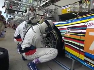 24h du mans crash kristensen