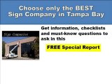 Sign Company Tampa Bay - Find  Best Tampa Sign Co
