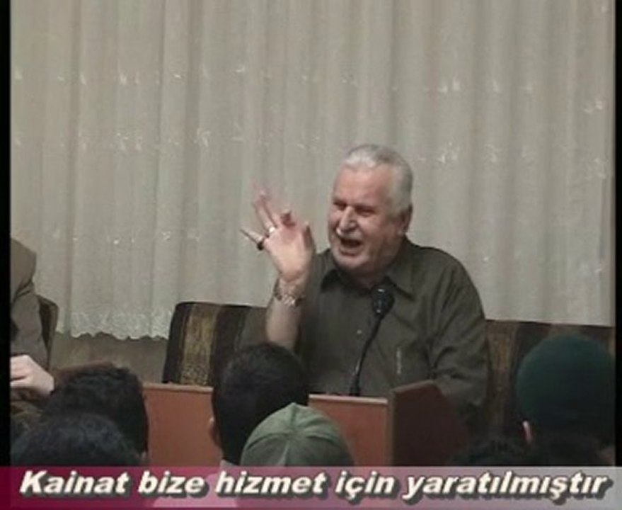 Kainat bize hizmet için yaratılmıştır