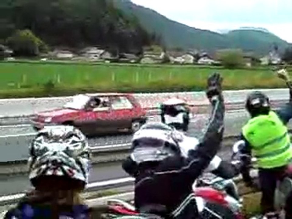 manif moto grenoble + hommage a jean-baptiste