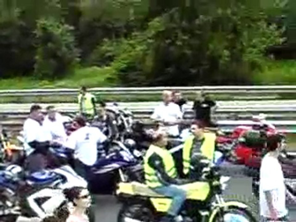 manif moto grenoble on bloque la nationale