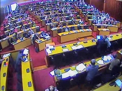 Thierry Kovacs au conseil regional - AP d'avril