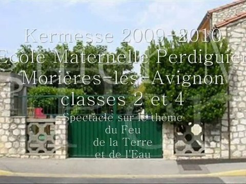 Kermesse 2010 partie 1 école maternelle Perdiguier Morières