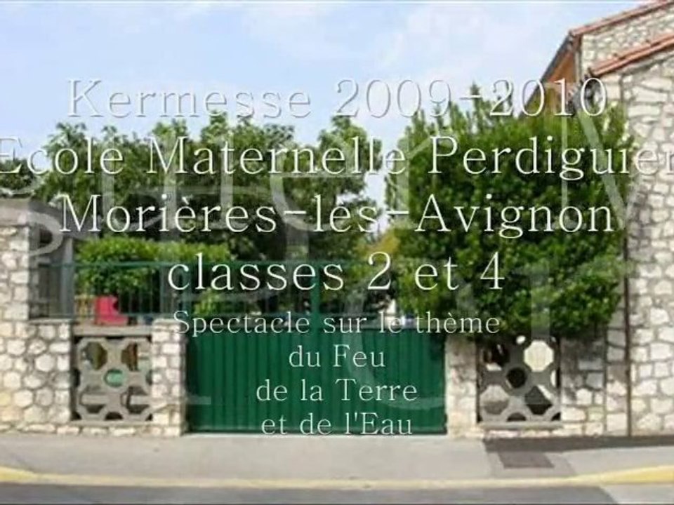 Kermesse 2010 partie 1 école maternelle Perdiguier Morières