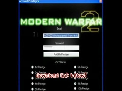 NEW Modern Warfare 2 10th Prestige Hack