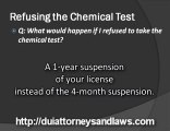 Baltimore DUI Attorneys - Refusing Chemical Test