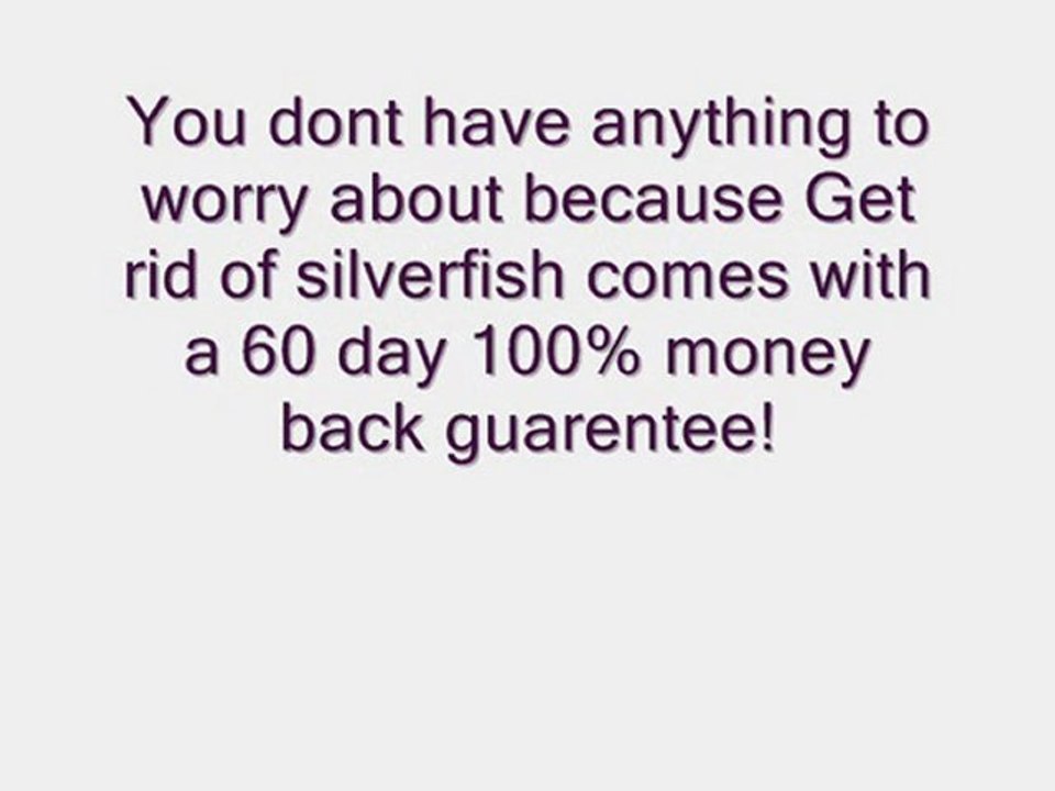 Get Rid Of Silverfish Professionally