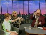 Kylie Minogue interview german tv appearance feat. a snake