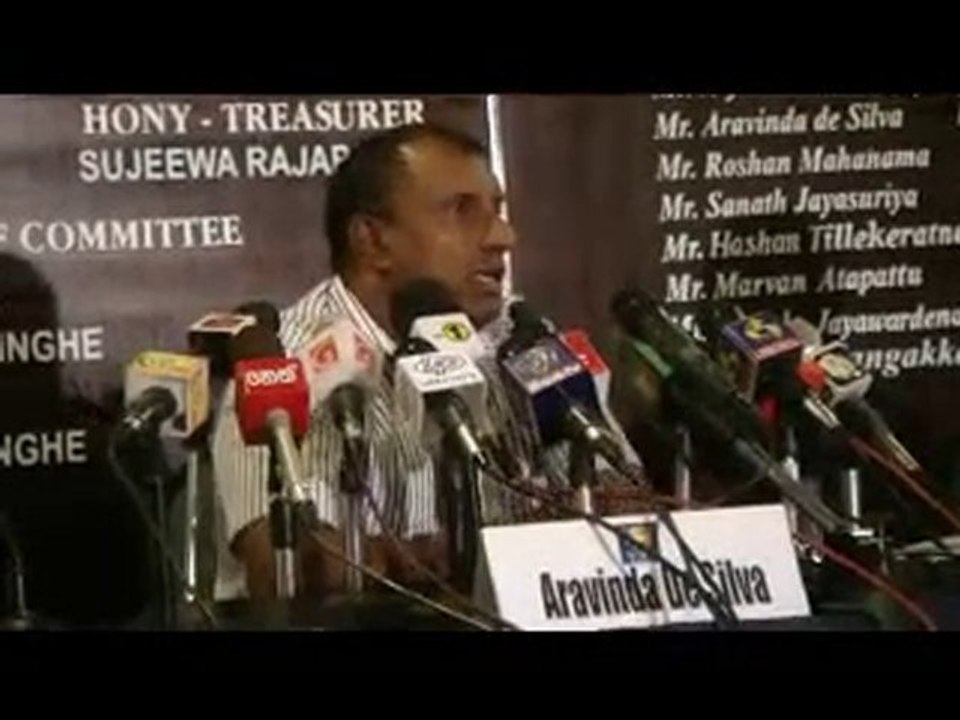 Aravinda de Silva on Asia Cup 2010 squad
