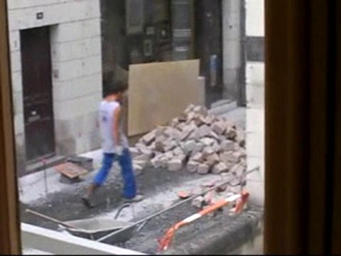 Les paveurs de Saumur-Saumur pavers