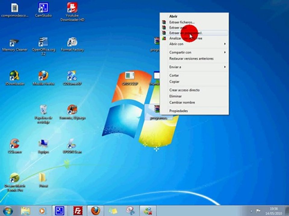 Como comprimir y descomprimir archivos