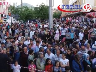 Gül halı festivali Gül Güzeli Yarışması Görüntüleri