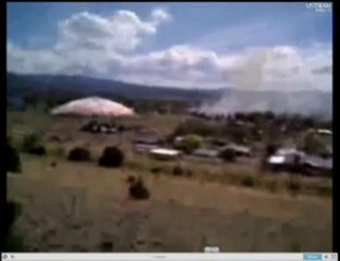 Samolot spadł na szkołę w Eager, Arizona