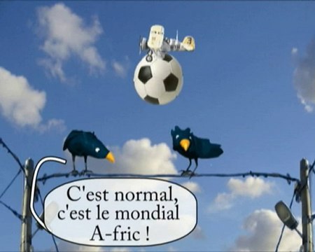 La coupe du monde Thierry Henry la main prise de bec