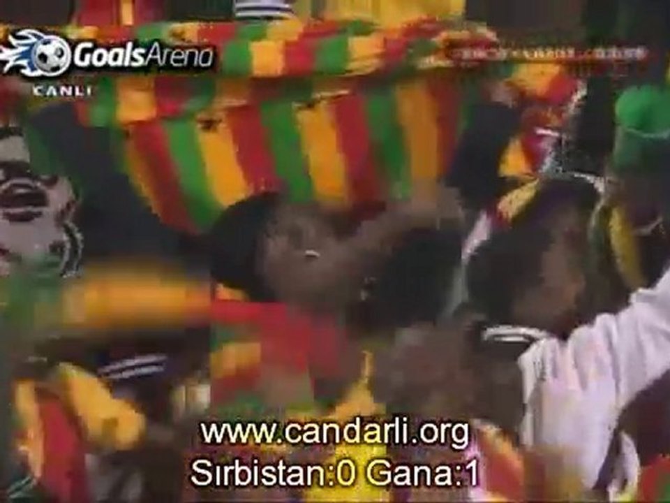 Sırbistan 0 - 1 Gana  www.candarli.org
