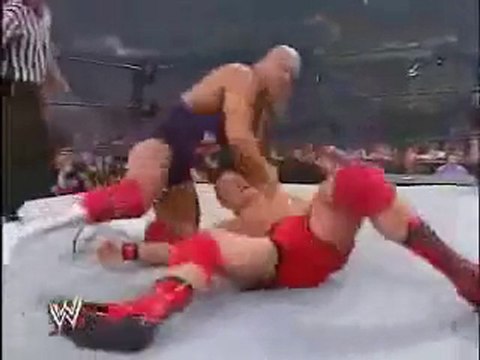 John Cena's Debut Match Against Kurt Angle