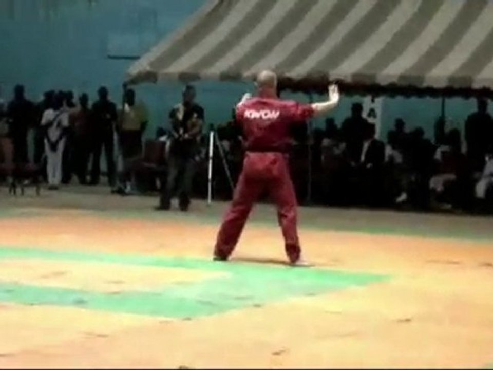 Libreville nuit des arts martiaux 2010 Kata Artistique