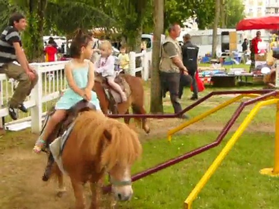 les 3 princesses sur leurs destriers !!