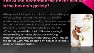Mississauga Wedding Cakes - What Is The Decorators Experien