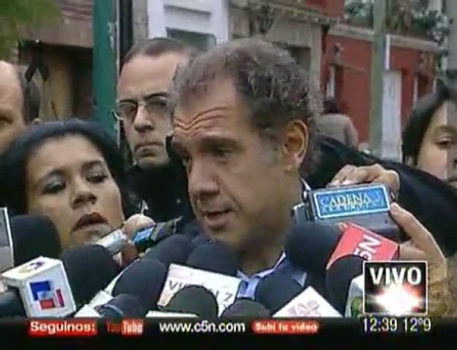 Se cayó el helicóptero del canal C5N
