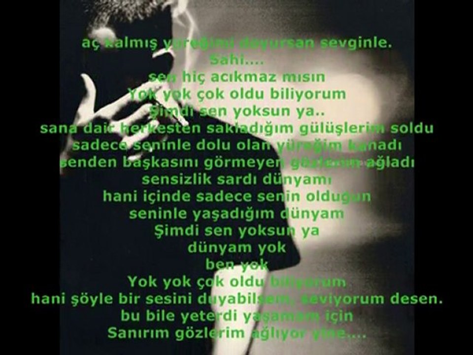 ŞİMDİ YOKSUN'SEMA 'DA